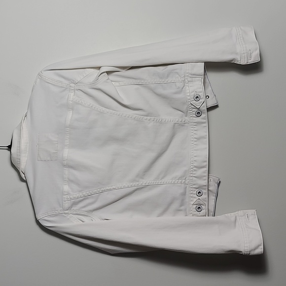 AG ADRIANO GOLDSCHMIED The Robyn White Jean Jacket Size XSmall - Picture 12 of 16